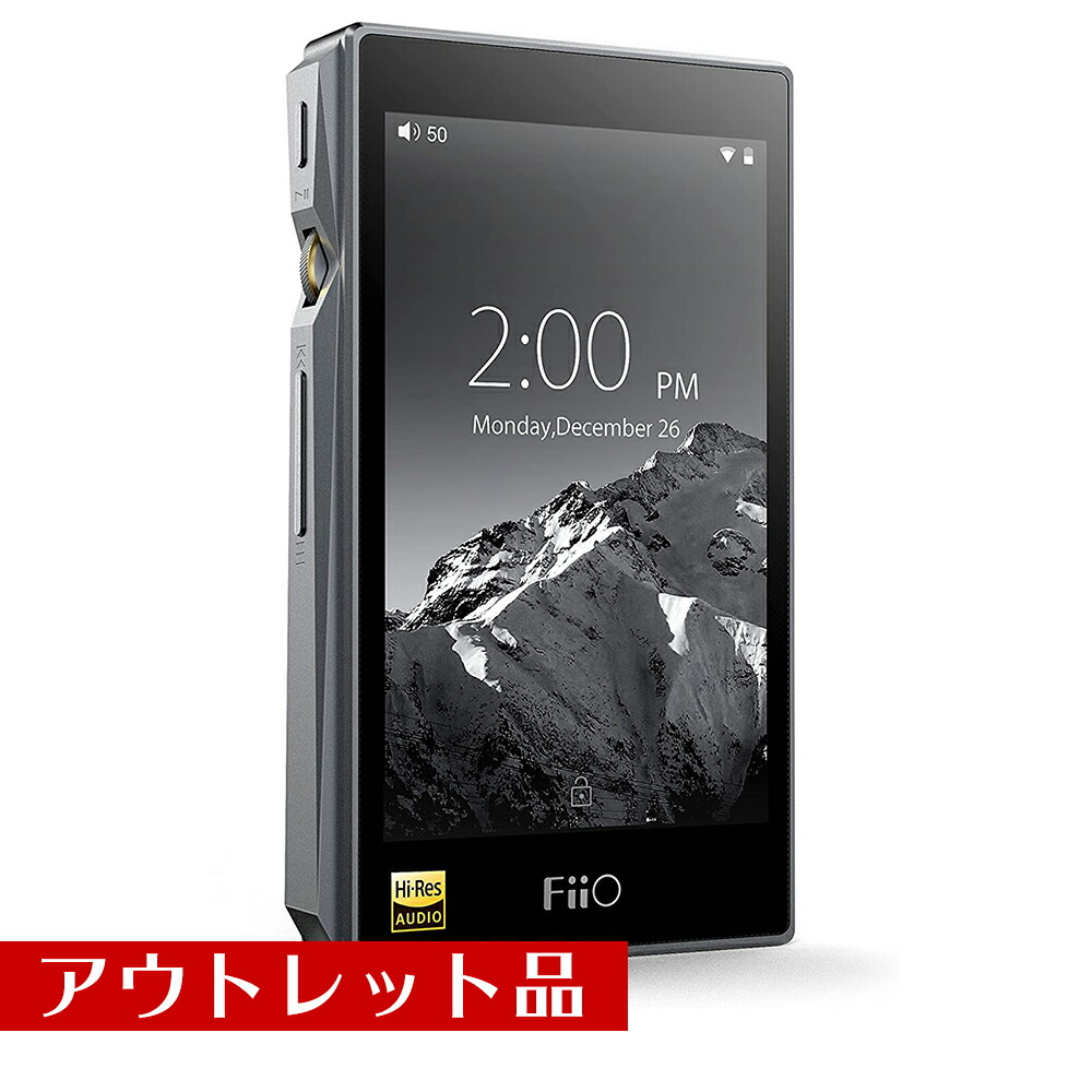 全国宅配無料 アウトレット品 Fiio X5 3rd Gen Titanium チタニウム ハイレゾ音源対応 全ての Aircomo Com