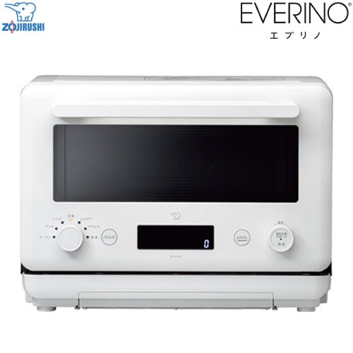 [ES-KA18-WM] EVERINO エブリノ 象印 明かりオーヴン領域 ワット数：AC100V（50/60サイクル） 18L 使い果たすワット数：領域1420W 時短で本格膳だてができる！「芯までレジグリ」 ペールホワイト 【貨物輸送無料】