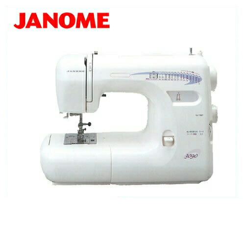 低価格の新品登場 ミシンジャノメjnm 3090 今ならミシン針 ボビン5個プレゼント Jnm 3090 ジャノメミシンmodel3090 一般用ミシン模様数14種類 ボタンホール3種類フットコントローラー式ミシンスピーディー糸通し本体