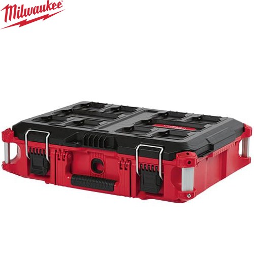 [48-22-8424] PACKOUT ミルウォーキー 工具箱・ツールバッグ ツールボックス Mサイズ 耐荷重：34kg 耐衝撃性ポリマー製 ツールボックス 【送料無料】