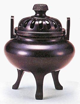 楽天市場】【送料無料】文福茶釜香炉 宏采作 : カナシチ 楽天市場店