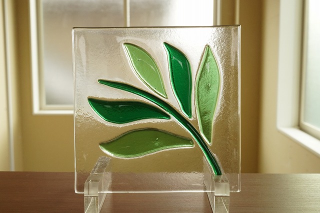 楽天市場】フュージング 住宅用ガラスパネル シクラメン 9cm×9cm