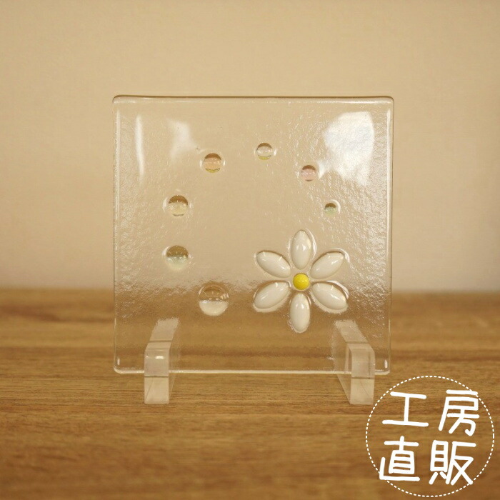 楽天市場】フュージング 住宅用ガラスパネル シクラメン 9cm×9cm