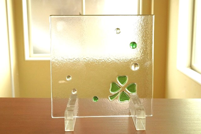 楽天市場】フュージング 住宅用ガラスパネル コスモス1 ピンク 20cm