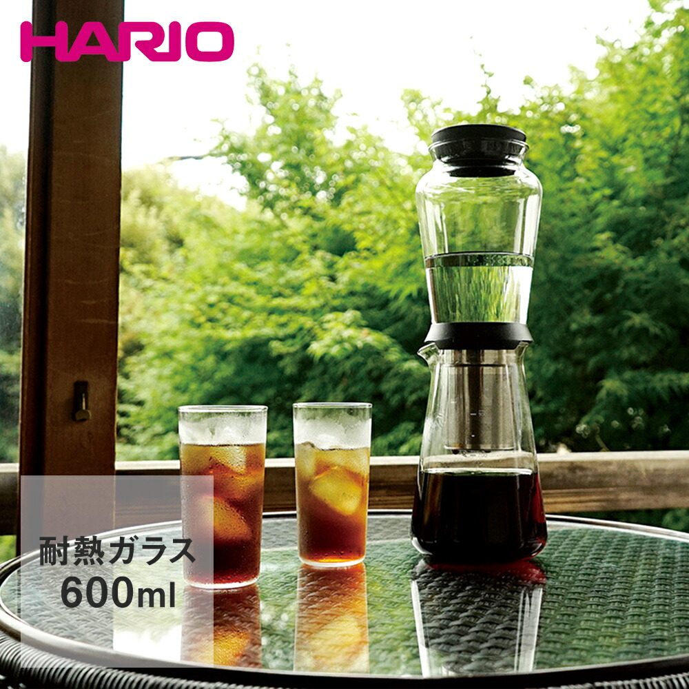 楽天市場】HARIO ハリオ 水出しコーヒー ウォータードリッパー・クリア