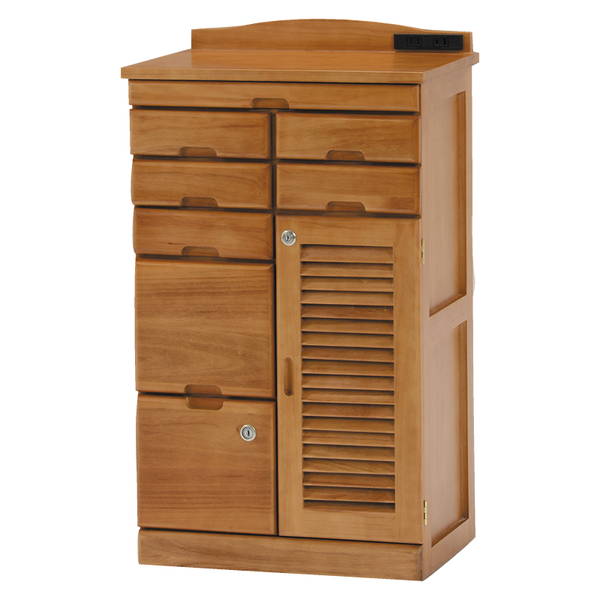 楽天市場】ファックス台 電話台 FAX台 キャビネット 引き出し収納付き