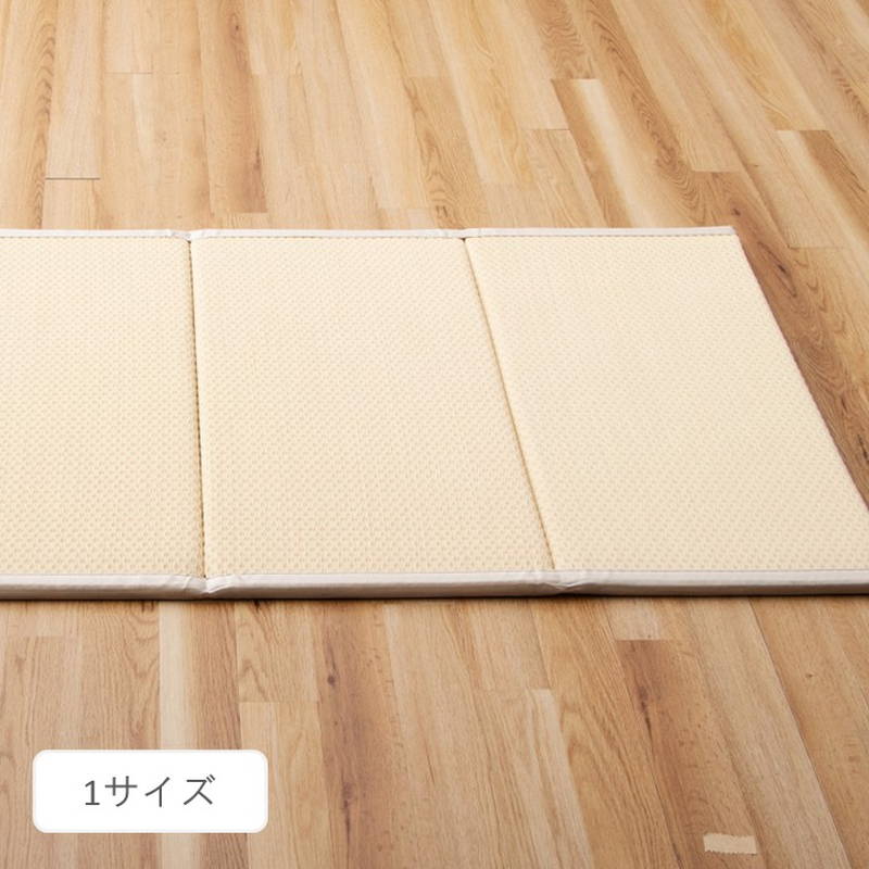 ユニット畳 折りたたみ式 子供の遊び場 プレイマット 70x140cm PP素材 フローリング対応 裏面不織布付き｜kanaemina