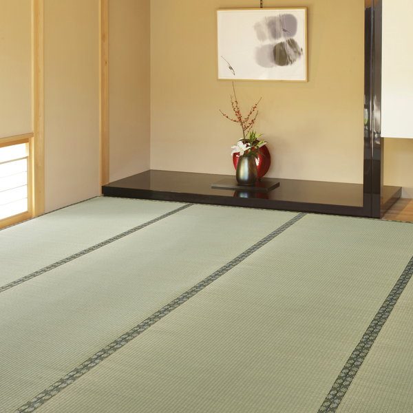 い草引っ敷き 畳の上敷き 日本の首都間 4.5畳 261×261糎 畳の上に敷くその儀 国産い草 100% 天草 高品質 双目織 上敷 日本製