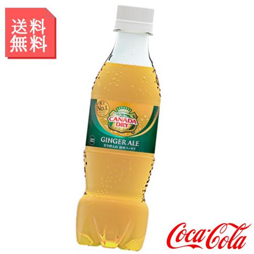 カナダドライ ジンジャーエール 350ml ペットボトル 2ケース 48本入 炭酸飲料 ジンジャー