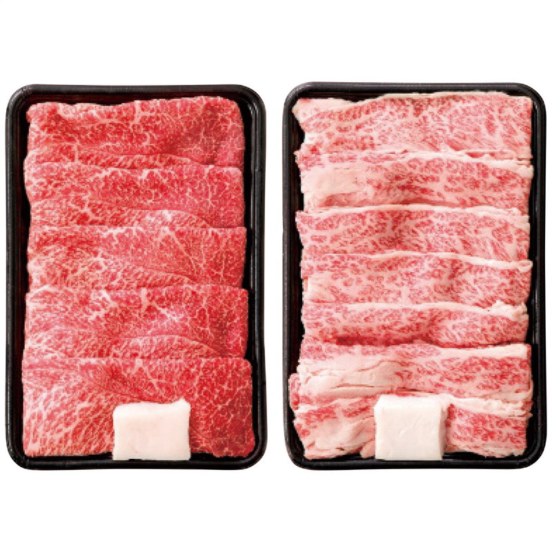 松阪牛 すき焼き 家庭用 大容量 1kg 松阪牛 もも バラ すき焼き食べ比べセット｜kanaemina