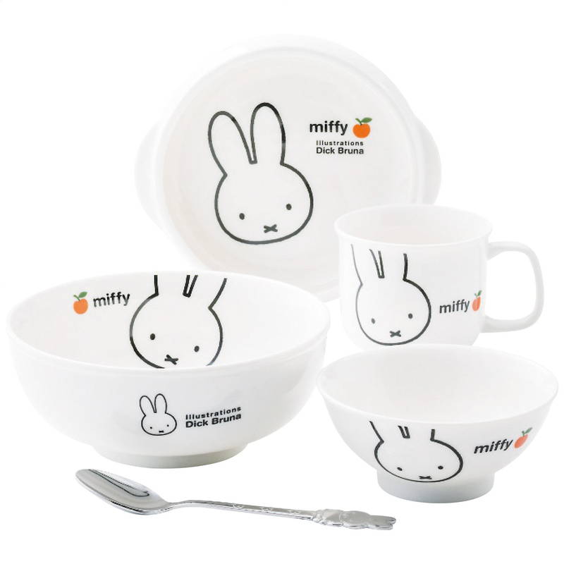 ミッフィーアップル お子様食器ギフトセット
