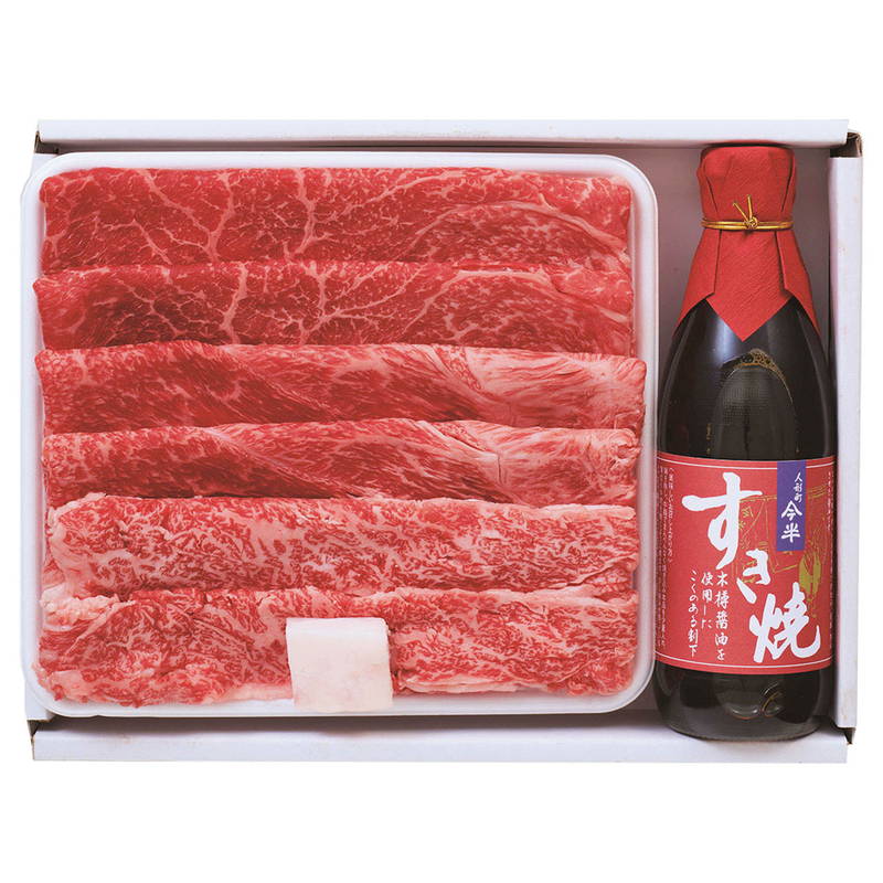 母の日 ギフト 食べ物 松阪牛すき焼き食べ比べ&今半割下セット