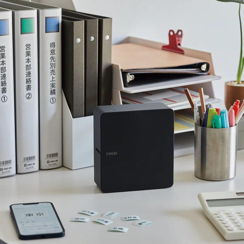 ラベルプリンター テプラ PRO スマホ Bluetooth接続専用 MARK 本体 SR-MK1-BK ブラック