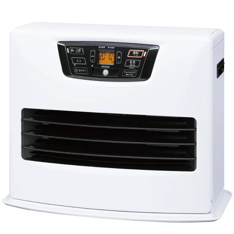 楽天市場】【正規品】トヨトミ 石油ファンヒーター ホワイト LCS33PW