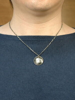 楽天市場 Amp Japan アンプジャパン ワンスターコイン メンズ ネックレス シルバー925 Sv925 ソリッドブラス 5ak 100 イノセントレーベル