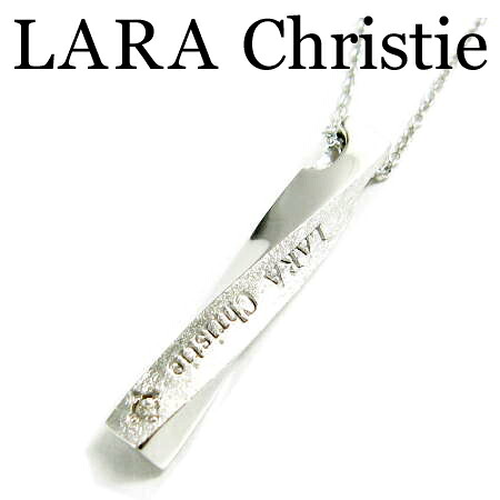 LARA Christie ララクリスティー ラブトルネードネックレス ホワイト レディース ネックレス キュービックジルコニア シルバー925 P3883-W 20,350円