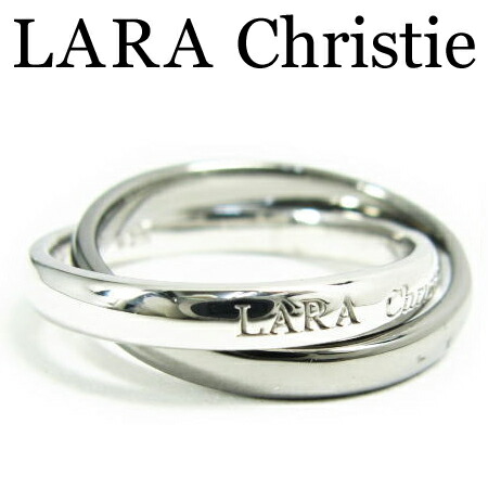 LARA Christie ララクリスティー ロンドリング ブラック メンズ リング シルバー925 R3871-B