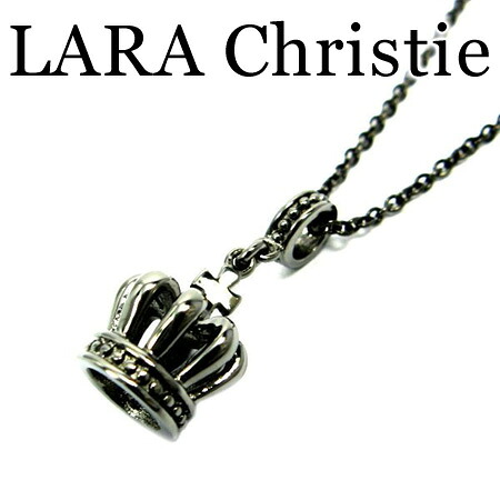 LARA Christie ララクリスティー マイクロミニシリーズ ラコロナネックレス ブラック メンズ ネックレス シルバー925 P5721-B｜イノセントレーベル 11,715円