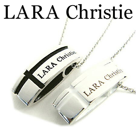 LARA Christie ララクリスティー マリンクロスネックレス 有りの実 首飾り しろがね色925 エナメル P3119