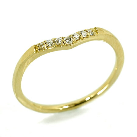 楽天市場】レディース ピンキーリング ダイヤモンド 18金イエロー