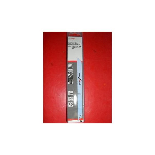 ボッシュ セーバーソーブレード S1125VF/25 お得な25枚入 レシプロソー GSA1100E GSA1200PE CR13V2 JR3070CT用 BOSCH 小型便 店卸し資産