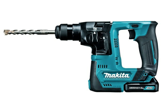 (マキタ) 14mm 充電式ハンマドリル HR140DSHX SDSプラスシャンク バッテリx2本+充電器+ケース付 ビット別売 10.8V対応 makita