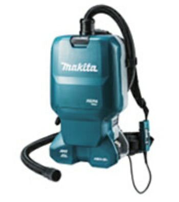 マキタ 充電式背負集じん機 VC665DZ 本体+ホース(内径28mmx1.5m)付 無線連動対応 18Vx2\u003d36V対応 makita 特