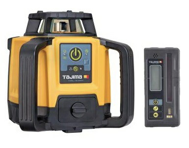 タジマ ローテーティングレーザー315H スタンダード受光器付 TRL-315H 本体寸法180x198x200mm 本体重量1800g レーザークラス1 完全自動整準 TJMデザイン 142306