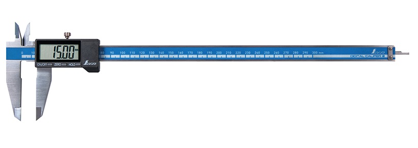 【楽天市場】シンワ デジタルノギス 大文字2 品名300mm 製品