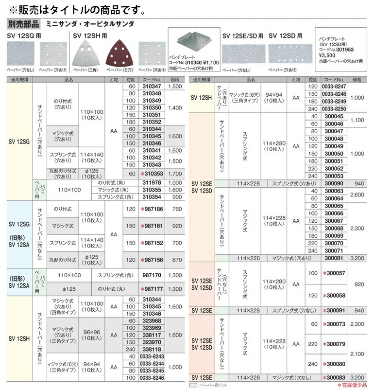 マキタ マジックサンディングペーパー マジックファスナ式 A-52451