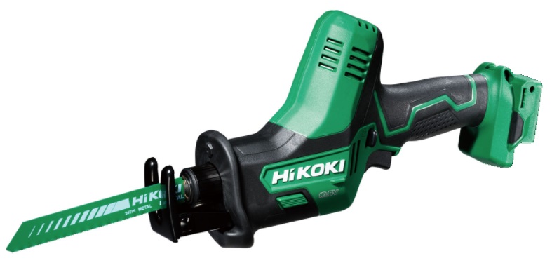 HiKOKI 10.8V コードレスセーバソー CR12DA(NN) 本体のみ 機体寸法335x158x74mm 質量1.5kg パイプ外径50mm 10.8V対応 ハイコーキ 日立