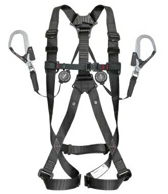 新標準尺度 タジマ 馬具GS 黒 ER150ダブルL2書き割り A1GSMER-WL2BK 大きさM 両側巻取式 フルハーネス型 当て嵌める能力のある質量100kg以下 TJMひな形 TAJIMA 265876 \u0027