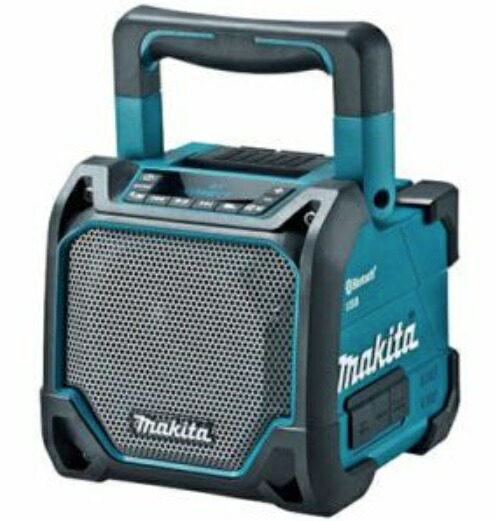 マキタ(Makita) 充電式スピーカ(黒) MR203B 本体のみ マキタ makita 充電式スピーカ 本体のみ MR203青 MR203B黒 : 柴