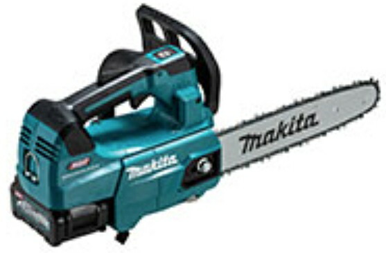 (マキタ) 申し受ける式チェンソー MUC009GD2 青 バッテリBL4025x2本+申し受ける器DC40RA+M250C付 ガイドバー長さ250粍 薄刃 80TXL 40Vmax相応う makita