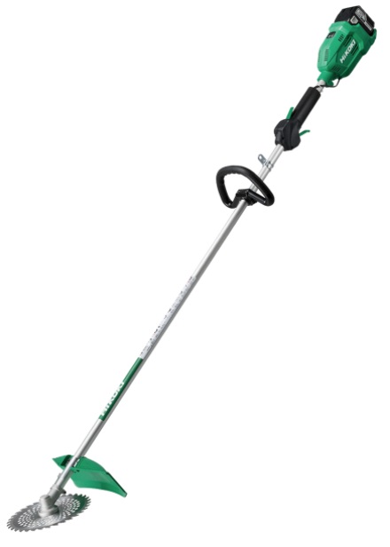 人間宅不可 HiKOKI 18Vコードレス刈払機 CG18DA(L)(JC) 繰り返し手持ち部分 フルセット品 18V相応う ハイコーキ 日立 大型生産品 花・ガーデン・DIY-草刈り機-ガーデニング・農業