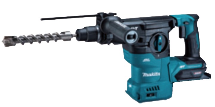 マキタ 30粍 申し受ける式ハンマドリル HR008GZK 青 容れもの付 40Vmax相応う makita 書き割り品バラシ 特