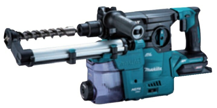 マキタ 30mm 充電式ハンマドリル HR008GZKV 青 集じんシステム・ケース付 40Vmax対応 makita セット品バラシ 特