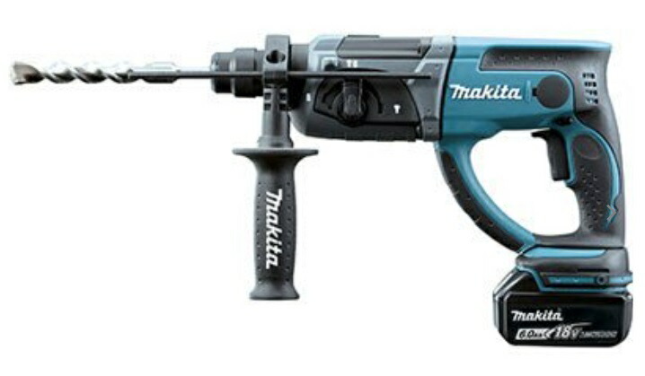 マキタ 充電式ハンマドリル 18V対応 HR202DRGX SDSプラスシャンク makita バッテリBL1860Bx2本 プラスチックケース付  充電器DC18RA く日はお得♪ HR202DRGX