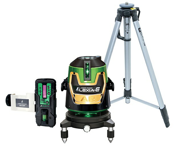 シンワ レーザー墨出し器 70897 レーザーロボ LEXIA-E 51AR グリーン 振動に強いセンサー+モーター方式 グリーンレーザー墨出器 。