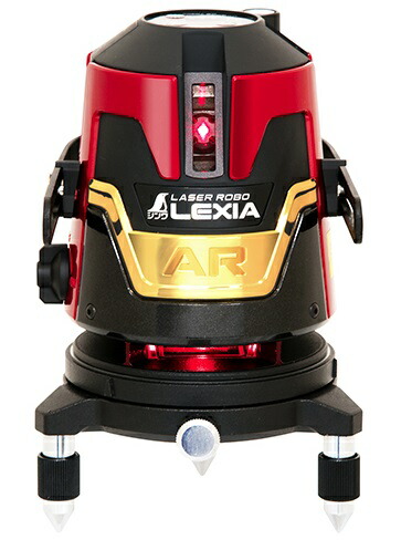 シンワ レーザー墨出し器 70903 レーザーロボ LEXIA 31AR レッド 横全周+大矩照射タイプ 赤色レーザー墨出器 。