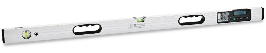 エビス 磁石付デジタルレベル ミラー付き ED-120DGLMN シルバー サイズ1200mm 製品質量1429g 6本線気泡管 EBISU 。