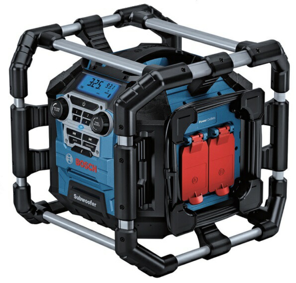 (ボッシュ) 現場ラジオ GPB18V-5C AUXコード付 補強用フレームで優れた堅牢性 18V対応 Bosch|カナジン 店
