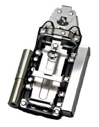 MIKI ハッカーケース SPH1P4-B ブラック 収納ケース 4連 工具差し ミキ 110412 。