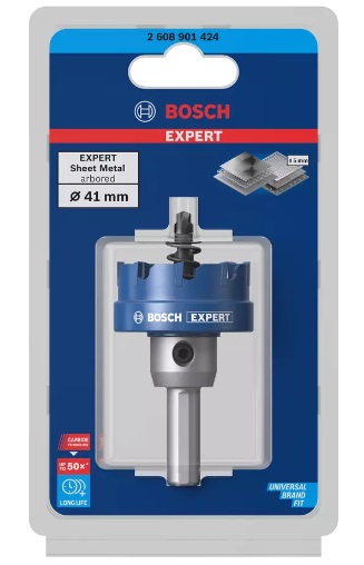 (ボッシュ) EXPERT 超硬ホールソー(回転専用) 2608901424 刃先径41mmφ 一体型ネジ付き ホルソー TCT BOSCH
