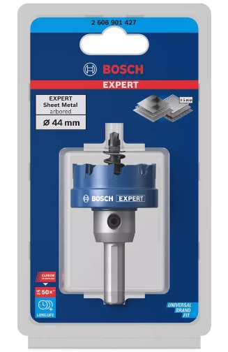 (ボッシュ) EXPERT 超硬ホールソー(回転専用) 2608901427 刃先径44mmφ 一体型ネジ付き ホルソー TCT BOSCH