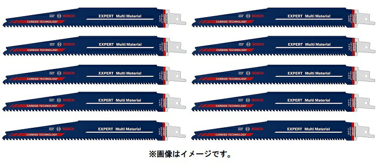 ボッシュ S1156XHM/10 EXPERT セーバーソーブレード 10枚 2608900393 白木＆金属元素用 マルチ建材用 レシプロソー BOSCH ネコポス可 店卸し資産