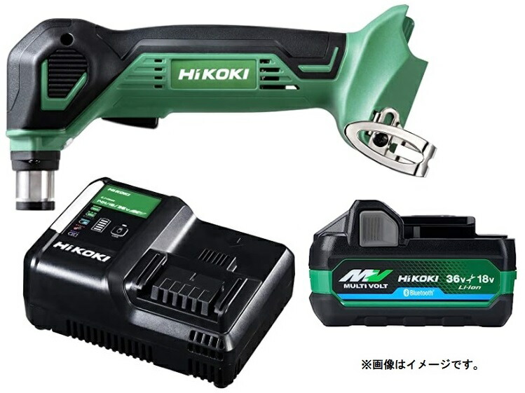HiKOKI コードレスばら釘打機 NH18DSL(NN)+バッテリBSL36A18BX+申し受ける器UC18YDL2付 18V相応う 日立 ハイコーキ 一風変わった仕掛ける品