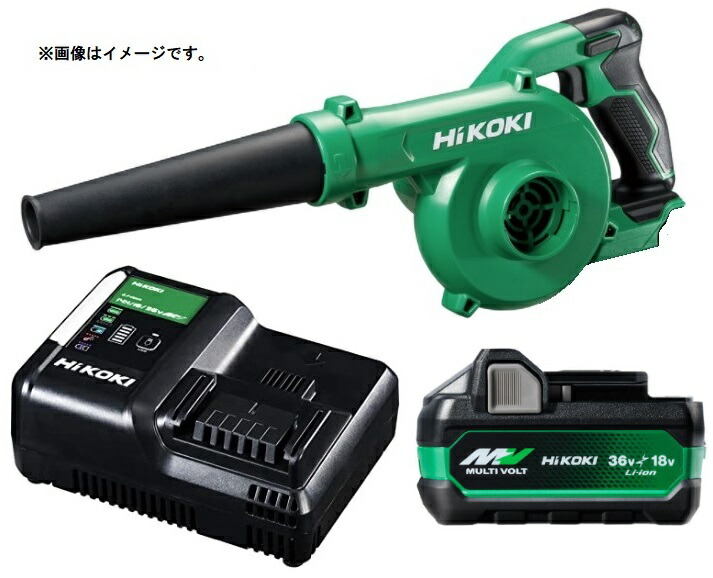 楽天市場】在庫 HiKOKI コードレスブロワ RB18DC(XP) バッテリBSL36A18+充電器UC18YDL2付 14.4V・18V対応 日立  ハイコーキ オリジナルセット品 : カナジン 楽天市場店