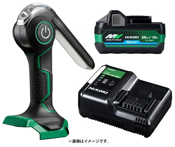 HiKOKI コードレスワークライト UB18DJL(NN)+バッテリBSL36A18BX+充電器UC18YDL2 14.4V/18V対応 日立 ハイコーキ オリジナルセット品 20,474円