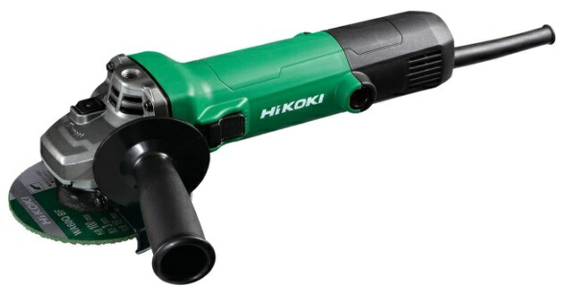 (HiKOKI) 陰電子ディスクグラインダ G10SH7(S) 100V 姿勢手持ち部分付 ホンブルグ帽出発信号機・再打ち掛かる押しとどめる役立つこと付 剃刀砥径100粍 ハイコーキ 日立